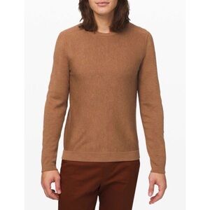 Lululemon Alpine Wool Air Crew Sweater Camel